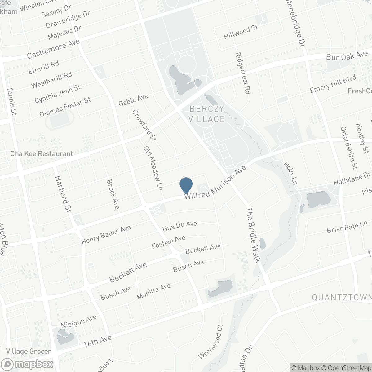 108 HUBNER AVENUE, Markham, Ontario L6C 0R5